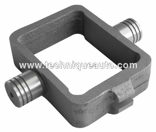 Silver Square Piston Ted 20