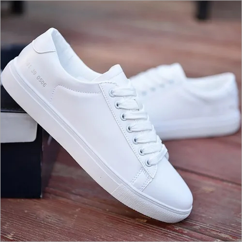 Mens Casual Shoes - All-Season, Low Heel | White, Suitable for Rainy, Spring, Summer, and Winter Weather Conditions