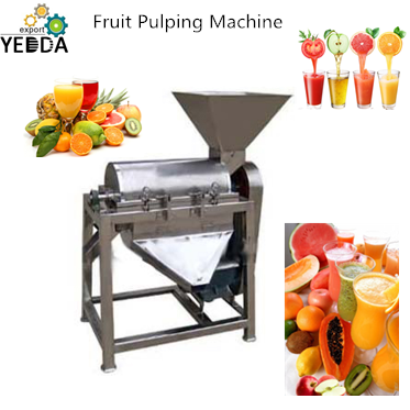 Stainless Steel Industrial Cactus Fruita Seeding Pulping Machine