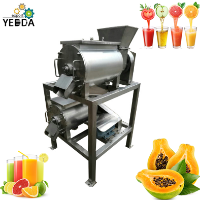 Industrial Cactus Fruita Seeding Pulping Machine Capacity: 300-1000 Kg/hr