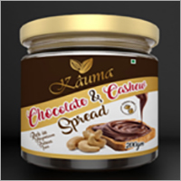 Chocolate And Cashew Spread - 200g Dark Black Cashew Flavor | No Additives Preservatives Or Artificial Colors Healthy Snack Enhancer