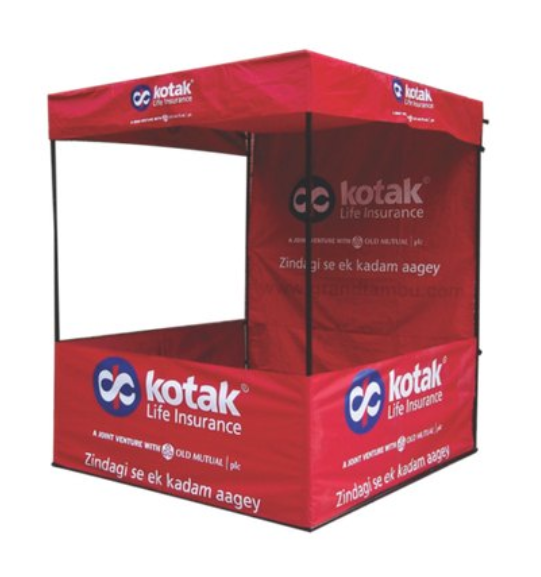 Roll Up Banner Standee - Aluminium, 2.5x5 And 3x6 Feets | Self Design, Assembled Delivery, Eco Friendly, Foldable, Waterproof, Corrosion Resistant