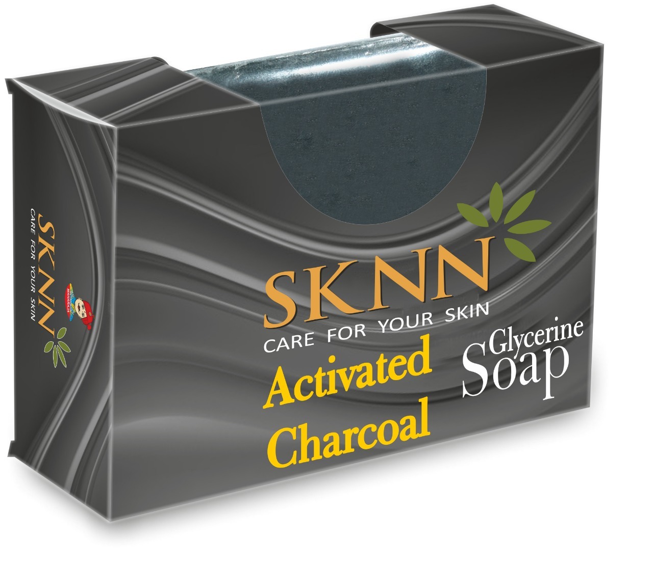Charcoal Glycerine Soap Size: 100 Gm