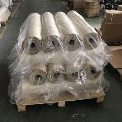 0.8mm Thickness Ht800 Heat Treated (Caramelized) Fiberglass Fabric Application: Welding Spark Protection Blankets/ Curtains