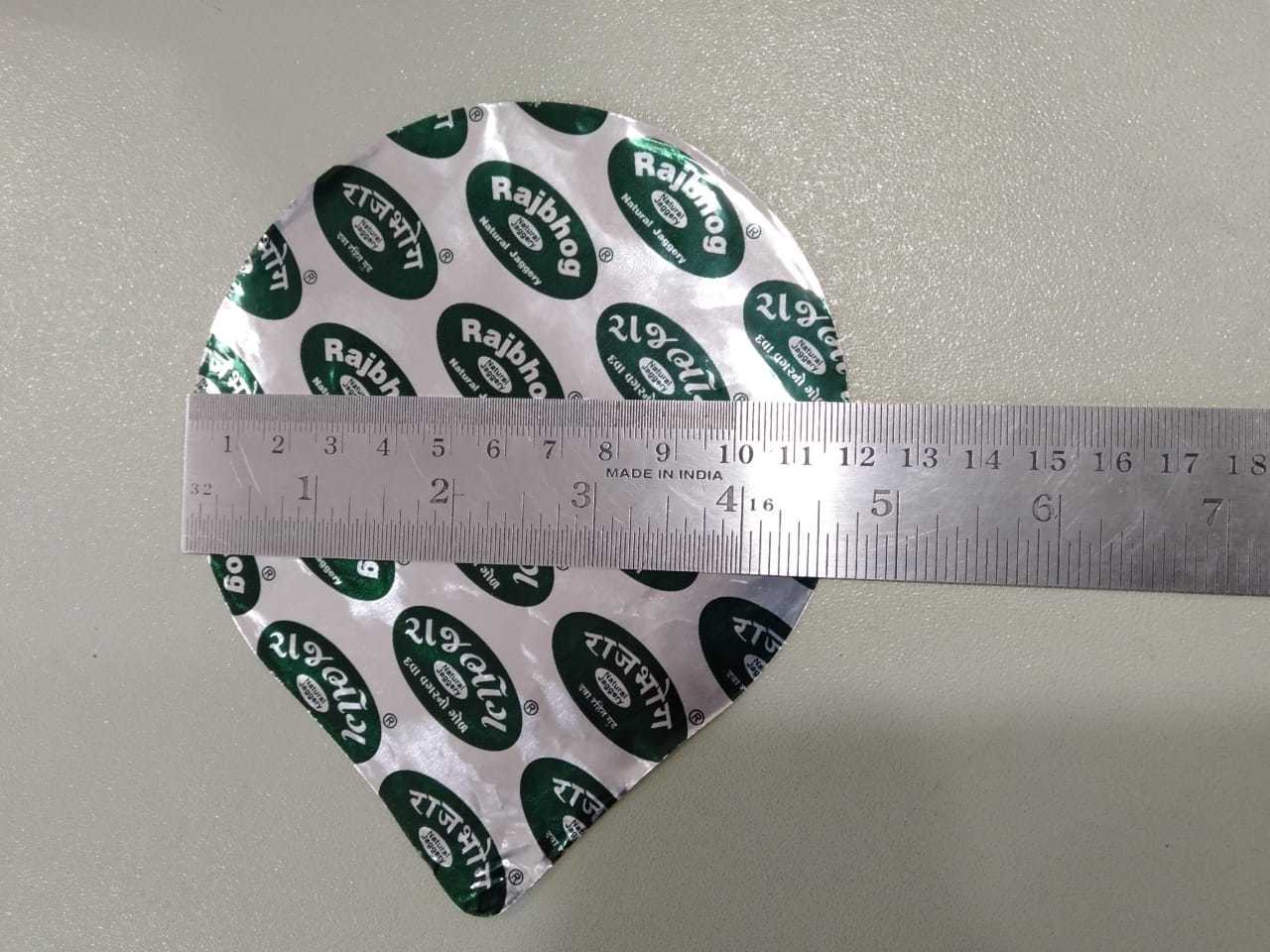 Dahi Cup Foil Lid, Curd Cup Foil Lid - Color: Multicolor