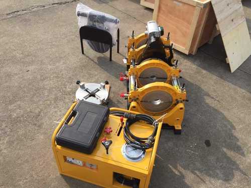 Hdpe 355Mm Hydraulic Welding Machine Semi Automatic Complete Set Dimension(L*W*H): 100 A 66 A 64 Centimeter (Cm)