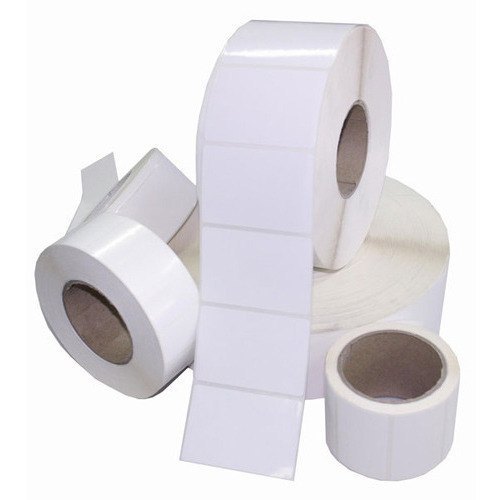Plain Labels - Paper Material, Custom Shapes Available | Solvent Adhesive, Excellent Printing Properties, No Printing Design