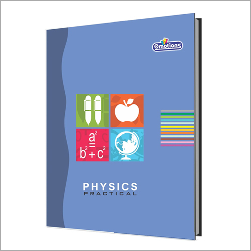 Emotions Physics Practical Book - Printed Paper, Rectangular Shape, Custom Quantity as Per Requirement | Perfect for School Use