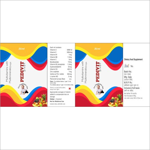Multivitamin With Multi Mineral Drops General Medicines