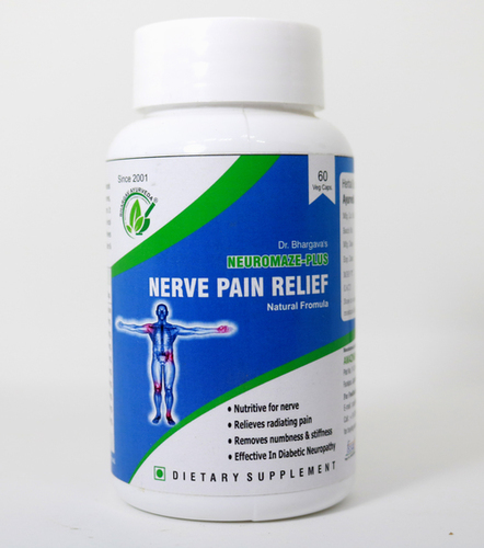 न्यूरोमाज़-प्लस हर्बल कैप्सूल आयु समूह: वयस्कों के लिए