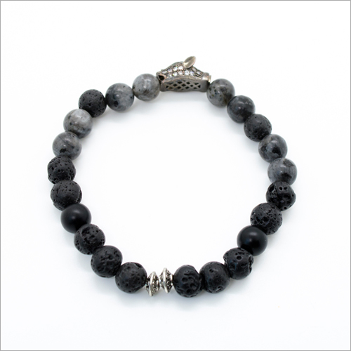 लावा और लव्रीकाइट कंगन