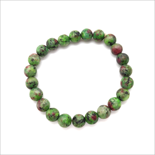 Ruby Zoisite Bracelet - Premium Quality Gemstone, Symbol of Wealth and Health | Fashionable, Unisex Accessory for All Occasions