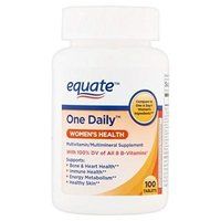 Equate Womens One Daily Multivitamin, 100 Tablets Efficacy: Promote Healthy & Growth