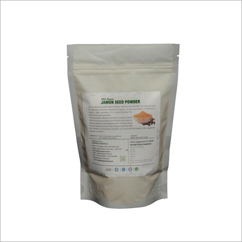 Jamun Seed Powder - Nutrient-rich Herbal Powder For Blood Purification Diabetes Management And Digestive Health | Anti-diabetes Supports Liver Function Suitable For All Ages
