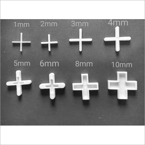 Tile Leveling Spacer - PVC Material, Various Sizes 1-10mm , Durable and Non-Reactive Design for Optimal Tile Alignment