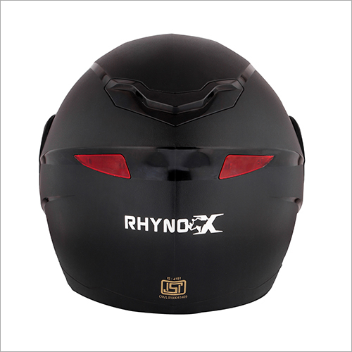Rhynox Full Face Bike Helmet - Color: Black