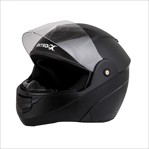 Rhynox Full Face Bike Helmet - Color: Black