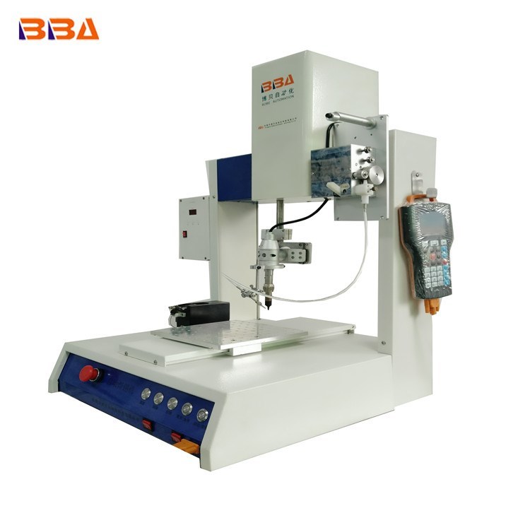 Silver Fully Automatic Pcb Desktop Soldering Robot For Led Strips High Speed