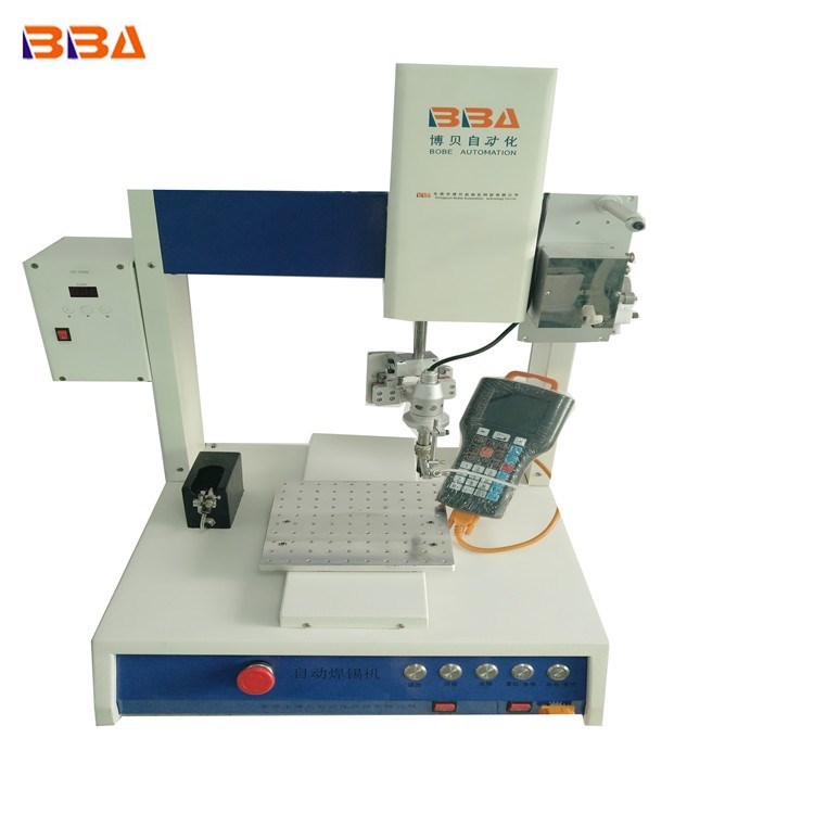 Silver Fully Automatic Pcb Desktop Soldering Robot For Led Strips High Speed