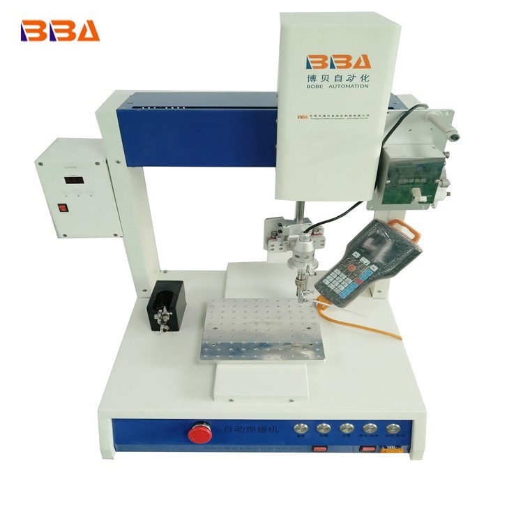 Silver High Quality Automatic Soldering Machine Desktop Pcb Soldering Robot