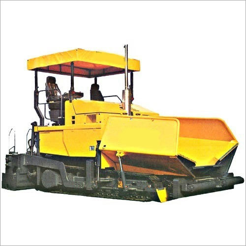 Paver Machine - Mild Steel, 10 Ton Weight | Yellow Color, Automatic Power Steering, Model DMO8787