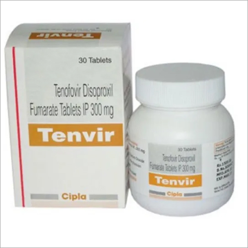 Tenofovir Disoproxil Fumarate Tablets - 300mg Dosage, Anti-Viral Medication for HIV Management | Life-Saving Drugs, Inhibits HIV Replication, Suitable for Adults