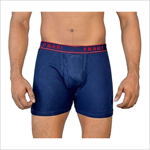 पुरुषों का नीला सादा ट्रंक आकार: सभी