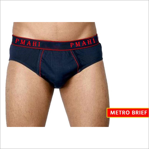 प्लेन मेन्स ब्लू मेट्रो ब्रीफ