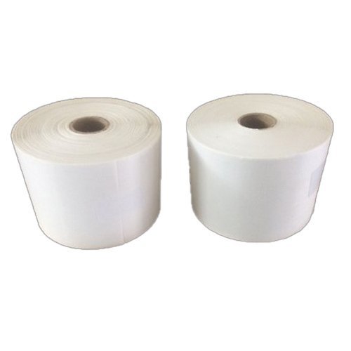 Standard Plain Labels - Paper Material Custom Shapes Available Adhesive Sticker Type | No Printing Colors As Required