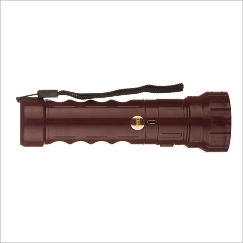 Caption Rechargeable Led Torch Body Material: Plastic