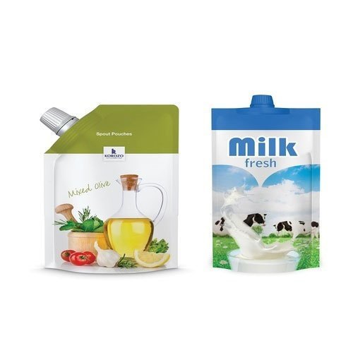 Liquid Spout Pouch - Pvc Material, Custom Size, Custom Color | Versatile Pouches For Liquid Storage And Dispensing