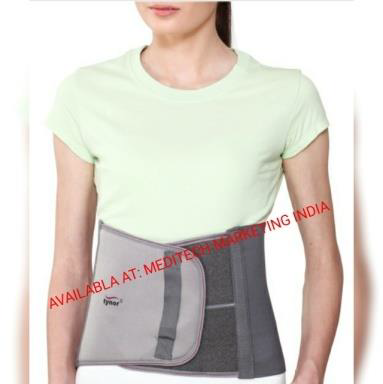 Tynor Abdominal Support 9 A-01 - Nylon Fabric, Available In Sizes S-xxl, Color Code: Black | Lightweight, Thin Construction, Versatile Use