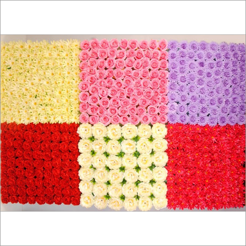 Artificial Flower Wall