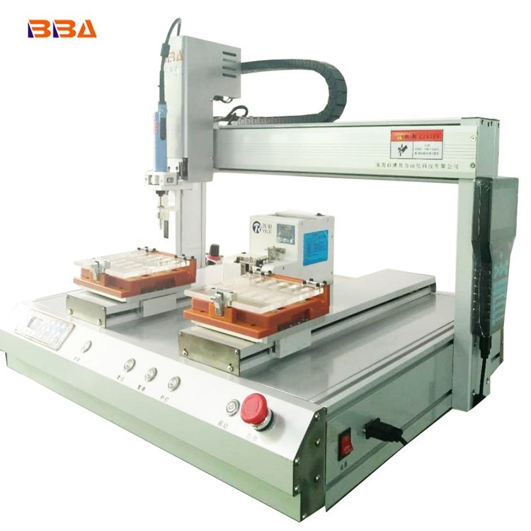Silver High Precision Assembly Line Automatic Screw Fitting Machine