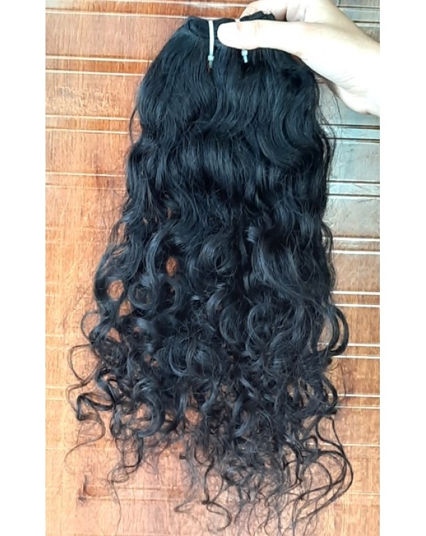Indian Curly Human Hair Application: Profesional