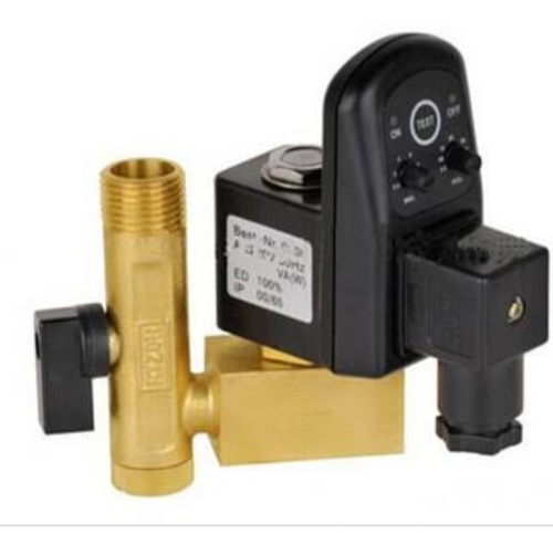 Jorc 1/2" Automatic Drain Solenoid Valve With Timer For Air Compressor With Excellent Quality Power Source: Ac Power