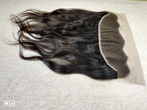 Natural Brown Hd Looking Lace Frontal Closure With Human Hair Extensions