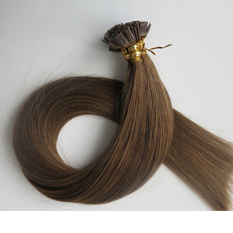 Flat Tip Human Hair Application: Profesional