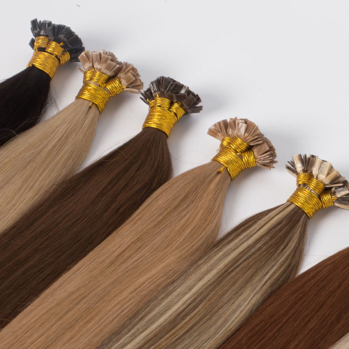 Flat Tip Human Hair Application: Profesional