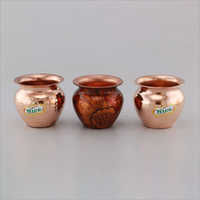 Plain Copper Lota Set