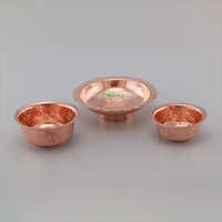 Copper Plain Tope Set