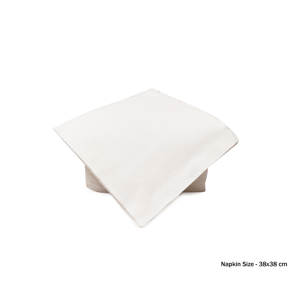 Kosmos Premium Quality 38x38 Cm Paper Napkins - 4 Ply 50 Pull
