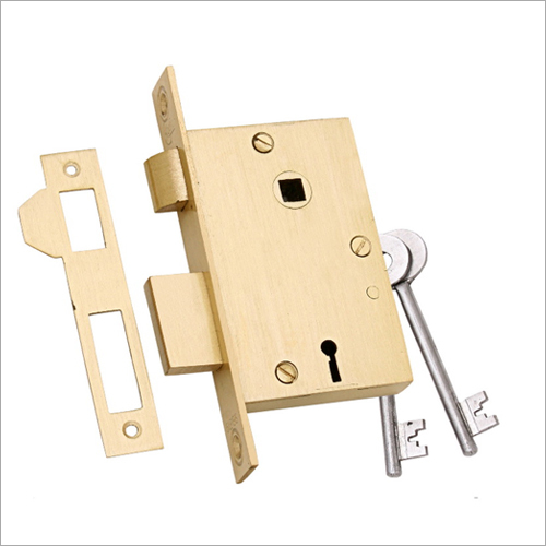 1113 Brass Mortise Locks Application: Doors