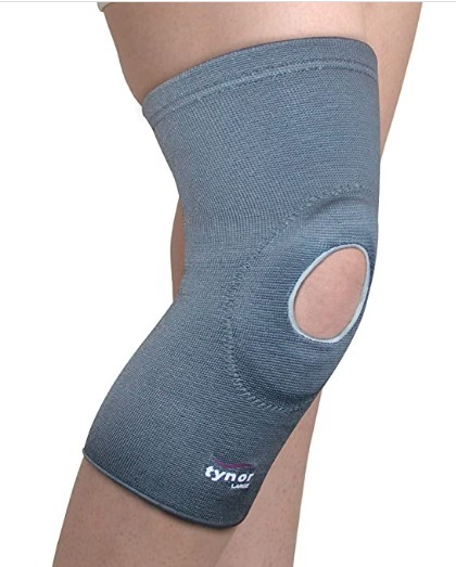 Tynor Knee Cap D-05 - Hypoallergenic, 4 Way Stretch, Sizes: S, M, L, Xl | Simple Pull-on Application, Multipurpose Use For Adults