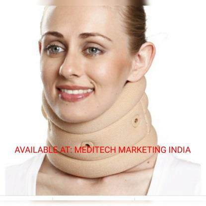 Tynor C Collar Soft W/ Support B-02 - High Density Pu Foam, Sizes S, M, L, Xl | Anatomical Shape, Hypo Allergenic, Multipurpose Use For Adults
