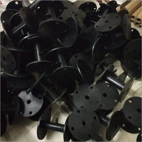 Shot Blasting Pinch Valve Sleeve - Rubber Material, Black Color | Designed for Shot Blasting Machine Applications, Box Packaging