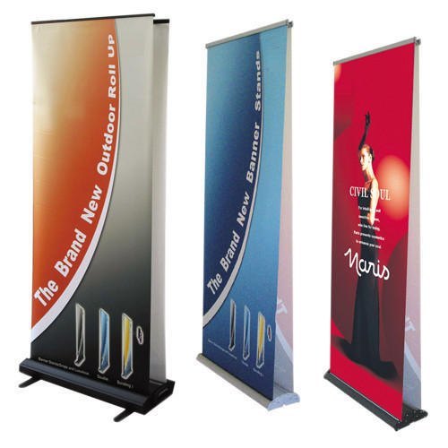 As Required Promotional Roll Up Standees