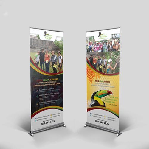 As Required Promotional Roll Up Standees