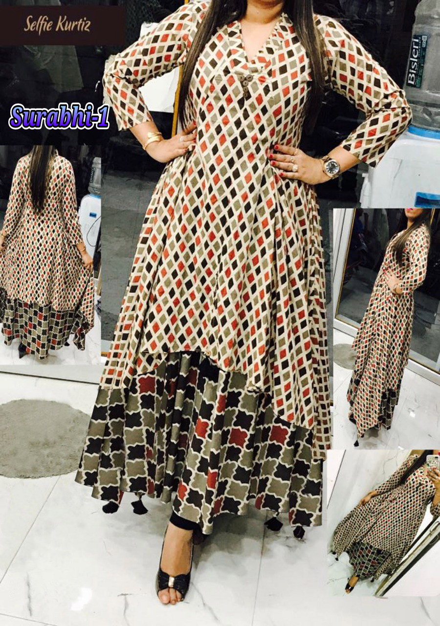 Cotton Selfie Kurti