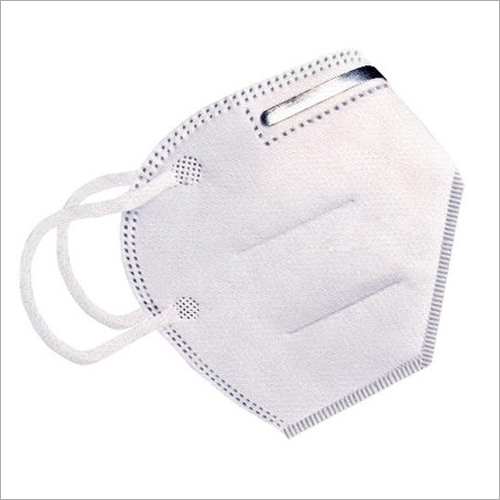 Bis Approved Ffp2 Face Mask With Earloop - 5 Layers, Non-woven Synthetic Melt-blown Fabric, White Color | Unisex, Reusable, Comfort For Extended Wear